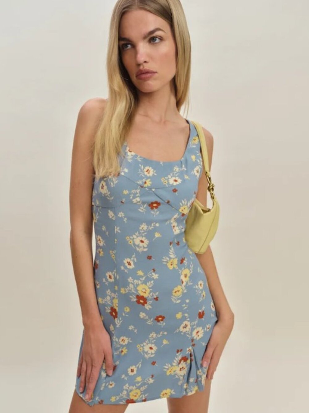 Reformation Cher Dress in Janie, Size 6